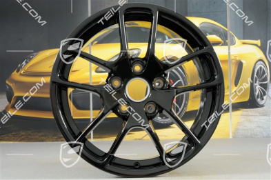 18-inch wheel rim Cayman III, 8J x 18 ET57, black high gloss