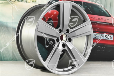 22" Felge Cayenne Exclusive Design Sport, 11,5J x 22 ET61, vesuvgrau