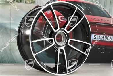 20+21" Komplet felg Turbo Sport 4, felgi: przednie 9J x 20 ET41 + tylne 11,5J x 21 ET67