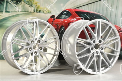21" Komplet felg Cayenne RS Spyder Design, 11J x 21 ET58 + 9,5J x 21 ET46