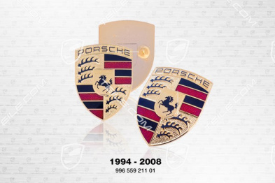 Porsche bonnet badge, crest (1994-2008)