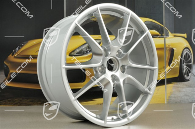 20" Komplet felg Carrera S III, 8,5J x 20 ET51 + 11J x 20 ET52, brylantowy chrom