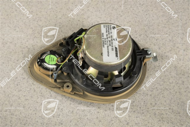 Rear loudspeaker, Savannah beige, Bose sound package, Coupe/Targa L / Cabrio R