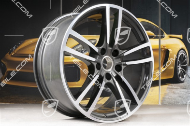 21" Felga Cayenne Turbo, 9,5J x 21 ET46, Titanium