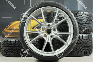 20" koła zimowe, komplet Carrera S  (IV), felgi 8,5J x 20 ET49 + 11J x 20 ET56 + opony zimowe Michelin Pilot Alpin PA4 N1 245/35 R20 + 295/30 R20