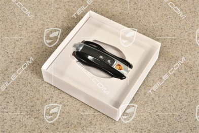 Vehicle key side faces / Key cap, Painted / lacquered, set Volcanogrey metallic