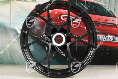 20-inch GT4 RS / Spyder RS wheel rim, 11J x 20 ET50, black satin matt