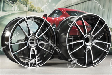 20+21" Felgensatz Turbo Sport 4, Felgen: vorne 9J x 20 ET41 + hinten 11,5J x 21 ET67