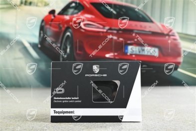 Włącznik zapłonu, obudowa lakierowana, czarny Jet Black metalik, KESSY / Entry and Drive