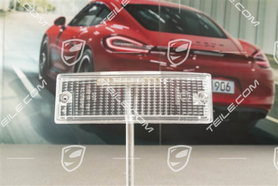 Lichtscheibe für Blinkleuchte, weiß, L=R