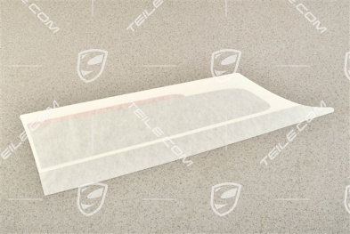 Dekorfolie / Dekorstreifen, RS 4.0, Seitlich, Stosstange Hinten, Indischrot / GT Silber metallic, L