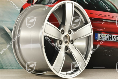 20" Felge Carrera Sport, 11,5J x 20 ET76, Platinsilber Metallic
