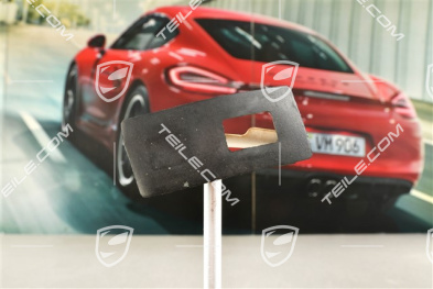 Steering column switch rubber cover, on-board computer, satin black