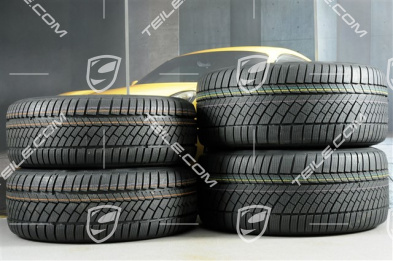 19" Boxster S koła zimowe komplet, felgi 8J x 19 ET57 + 10J x 19 ET45 + NOWE opony zimowe Continental WinterContact TS 830P 235/40 R19 + 265/40 R19