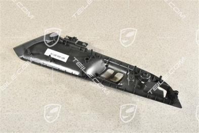 Einsatz, Griffschale, Cabrio, Schwarz, L