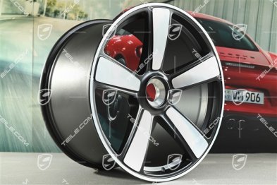 21" Felga Sport Classic, 12J x 21 ET63, czarny satynowy półmat