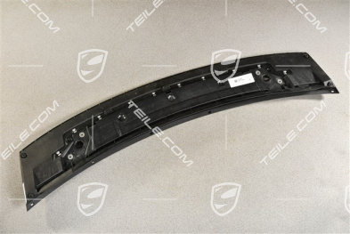 Rear lid, spoiler / wing housing - lower part, black matte
