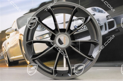 20" Felgensatz GT3, 9J x 20 ET55 + 12J x 20 ET47, in Platinum (seidenmatt)