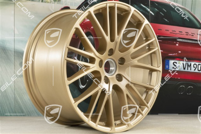 21" Felga Panamera Exclusive Design Sport, 11,5J x 21 ET69, Aurum satynowy półmat