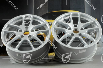 18" Komplet felg Cayman III, 8J x 18 ET57 + 9,5J x 18 ET49
