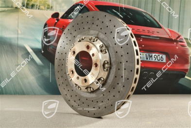 Tarcza hamulcowa PCCB, Panamera 4 GTS / Turbo / Turbo S MK1, uszkodzona, R