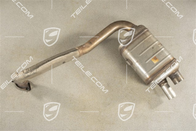 Main exhaust muffler, R