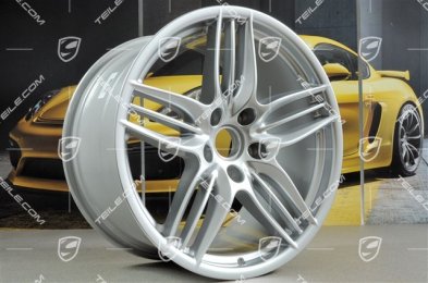 20-inch wheel rim set Sport Design, 8,5 x 20 ET51 + 11J x 20 ET52, Brilliant Chrome