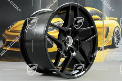 19-inch Carrera S II wheel, 11J x 19 ET51, black highgloss