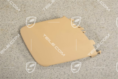 Vordersitz, Abdeckblende Abdeckkappe, Luxorbeige, R