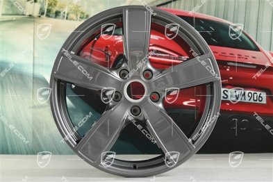 20" Felge Carrera Sport, 8,5J x 20 ET57, Boxster T / Cayman T, in Titan