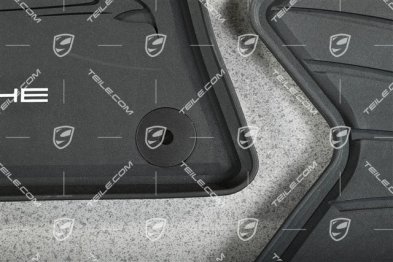 Fussmatte Gummi Satz, Klimaanlage/Klimatronic, schwarz