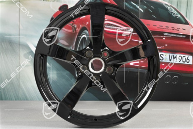18" Felgensatz Macan, 8J x 18 ET21 + 9J x 18 ET21, schwarz hochglanz