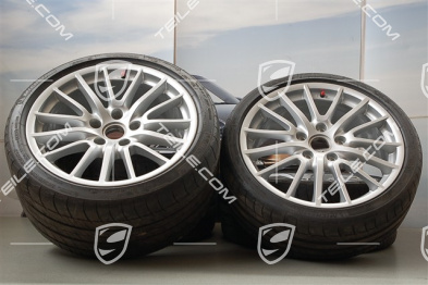 19-inch SportDesign summer wheel set, wheels 8J x 19 ET57 + 11J x 19 ET 51 + tyres 235/35 ZR 19 + 305/30 ZR 19