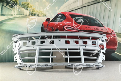 GTS / Turbo Sport design, Front bumper Grille, centre / middle , with ACC and Park Assist, Glossy black