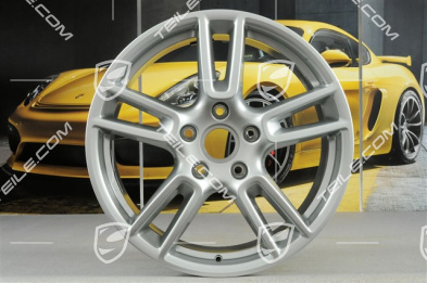 19" Felga Panamera, 9J x 19 ET64, brylantowy srebrny
