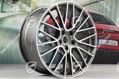 22-inch RS Spyder wheel rim, front, 10J x 22 ET48