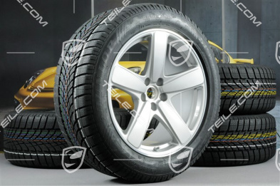 19" "Sport Classic" koła zimowe komplet, felgi 8J x 19 ET21 + 9J x 19 ET21, opony zimowe Dunlop 235/55 R19 + 255/50 R19, z czujnikami ciśnienia RDK