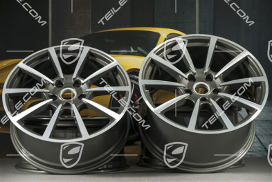 20" Komplet felg Carrera Classic II, 8,5J x 20 ET51 + 11J x 20 ET52