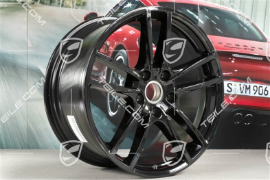 20" Felga Cayenne Sport, 10,5J x 20 ET55, czarny wysoki połysk