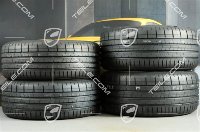 20" Komplet kół letnich Spyder , felgi 8,5J x 20 ET57 + 10,5J x 20 ET47, opony letnie Pirelli 235/35 ZR20 + 265/35 ZR20