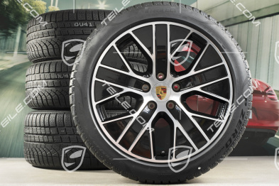 20" koła zimowe Turbo Aero, komplet, felgi 9J x 20 ET54 + 11J x 20 ET60, opony zimowe Pirelli 245/45 R20 + 285/40 R20