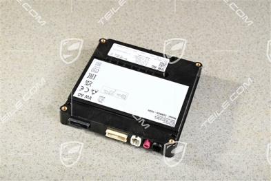 Control unit emergency call module and communication unit