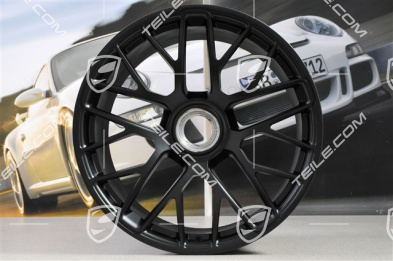 20-inch wheel Turbo S, central locking, for GTS, 11,5J x 20 ET48, black mat