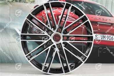 20" Felge 911 Turbo IV, 9J x 20 ET51, schwarz hochglanz