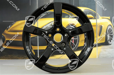 19-inch wheel rim Cayman S, 10J x 19 ET45, black highgloss