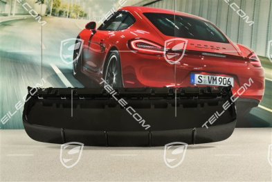 Sport design Coupe, Rear bumper lower cover / diffuser, Black