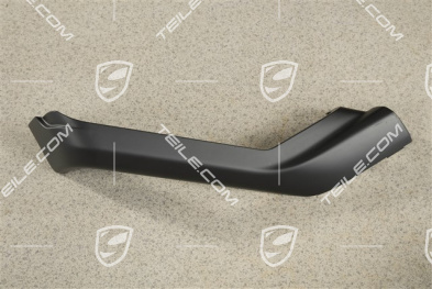 Abdeckblende, Armlehne, Tür hinten, Scwarz, L