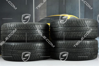 20-inch winter wheels set RS SPYDER, rims 9J x 20 ET26 + 10J x 20 ET19 + Michelin Latitude Alpin 2 winter tyres 265/45 R20 + 295/40 R20, satin black, with TPMS