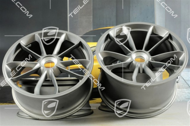 20" Felgensatz GT3, 9J x 20 ET55 + 12J x 20 ET47, in Platinum (seidenmatt)