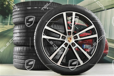 22-inch Sport Design summer wheel set, wheel rims 10J x 22 ET48 +11,5J x 22 ET61 + Pirelli summer tyres 285/40 R22 + 315/35 R22,